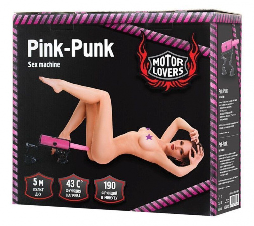 Motor Lovers - Pink-Punk 加熱性愛機器 - 粉紅色 照片