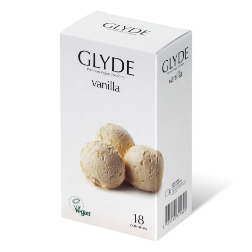 Glyde Vegan - 香草味安全套 - 18 片裝 照片