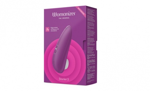 Womanizer - 明日之星 3 陰蒂吸吮器 - 紫色 照片
