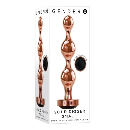 Gender X - Digger Anal Plug S - Gold 照片