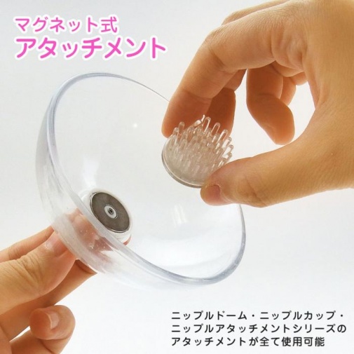 SSI - 乳頭震動吸吮軟杯 - 透明 照片