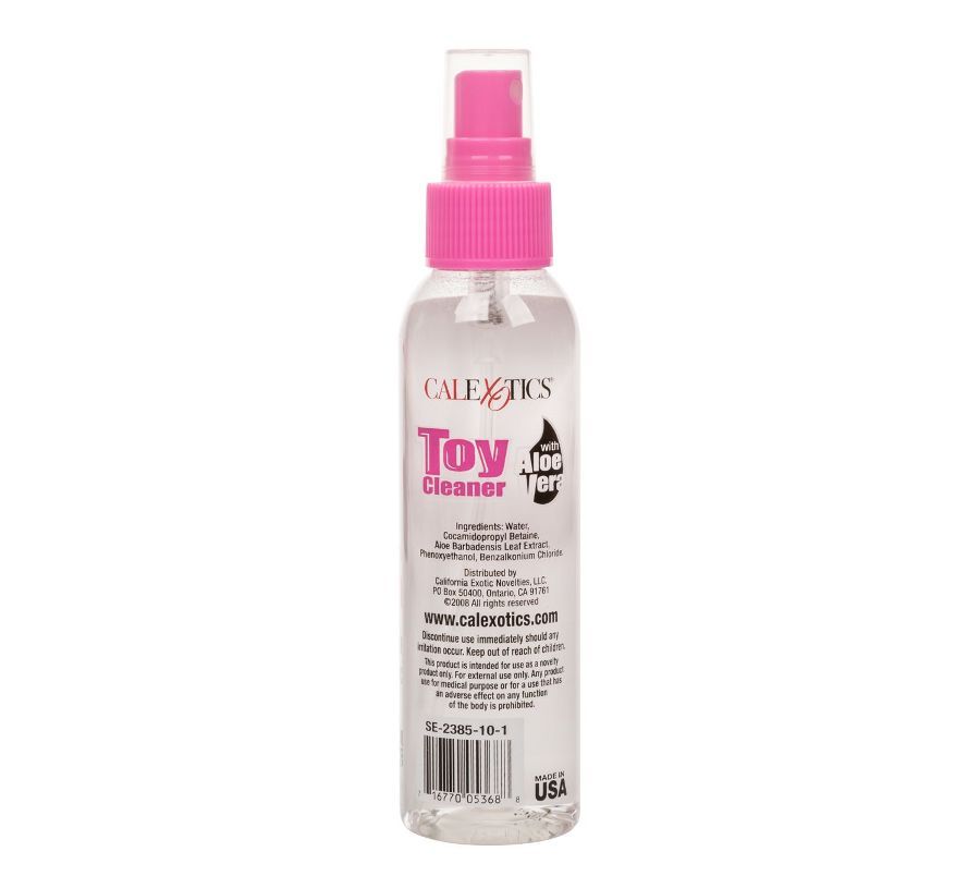 Extend the life of your intimate seduction toys with the Uni... CEN - Toy Cleaner w Aloe Vera - 127ml photo-2