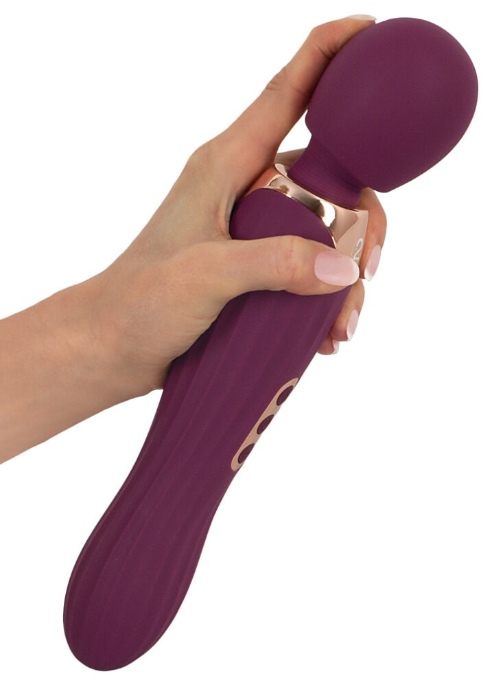 Extra strong vibration variety for massage & stimulation!
Su... You2Toys - Grande Wand Massager - Purple photo-3