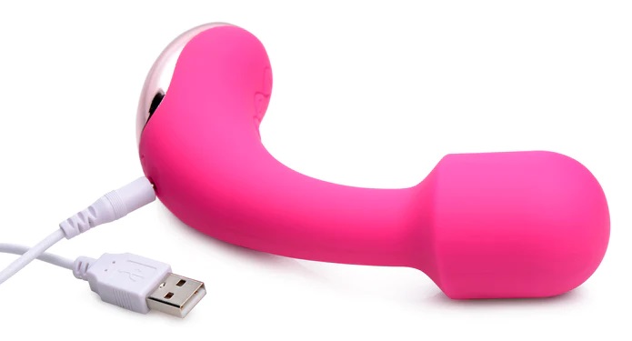 This luxurious wand is designed for intense G-spot stimulati... Gossip - 50X G-Spot Wand Vibrator - Pink photo-3