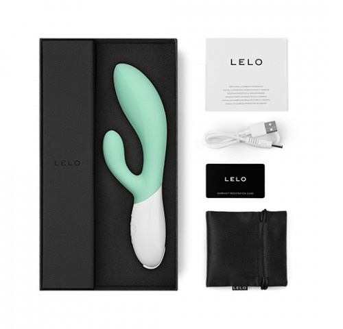 INA 3 is back stronger than ever: your favorite rabbit sex t... Lelo - Ina 3 Rabbit Vibrator - Seaweed photo-4
