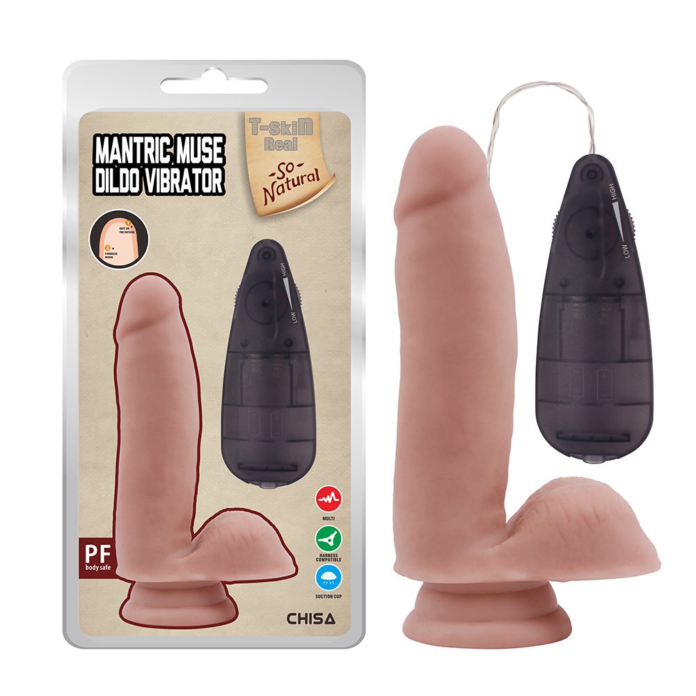 Anti-bacterial, Multi-Speed Vibration, Dual Density.
Materi... Chisa - Mantric Muse Vibro Dildo - Skin photo-3