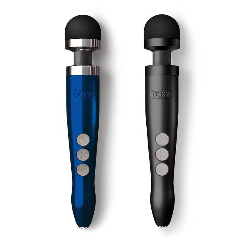 The stylish Doxy Die Cast 3R is a high quality wand vibrator... Doxy - Massager Die Cast 3R - Black photo-5
