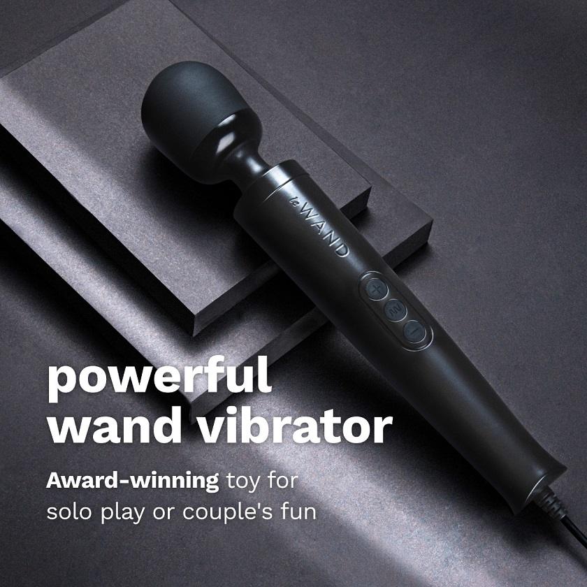 Experience the enhanced version of the acclaimed Le Wand Die... Le Wand - Die Cast Plug-In Massager - Black photo-3