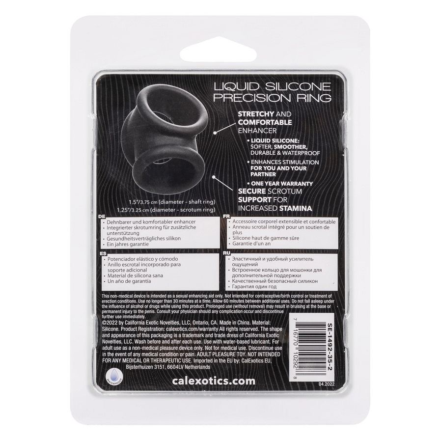 From bashful beginners to erotic experts, the Alpha Liquid S... CEN - Alpha Precision Ring - Black photo-11