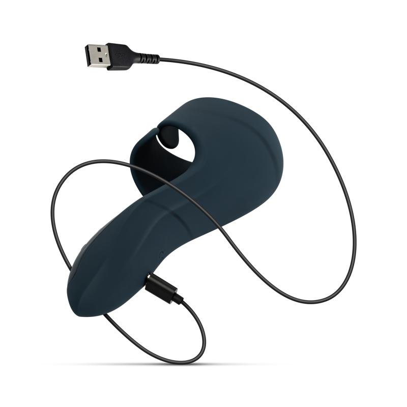The Boners electric masturbator features an open design, mak... Boners - Vibro Head Masturbator - Blue photo-9
