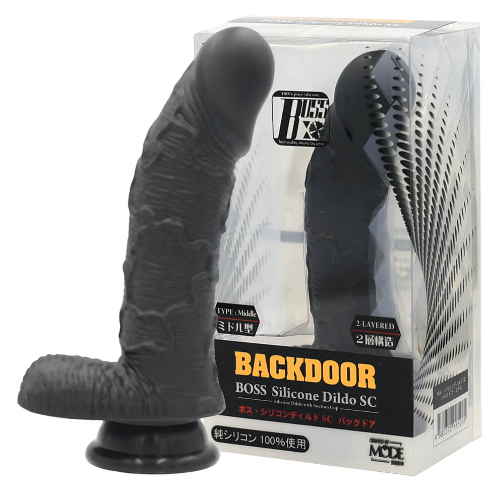 Hard and soft reality presented by BOSS
2 layer structure
I... Boss - Backdoor SC Dildo M - Black photo-5