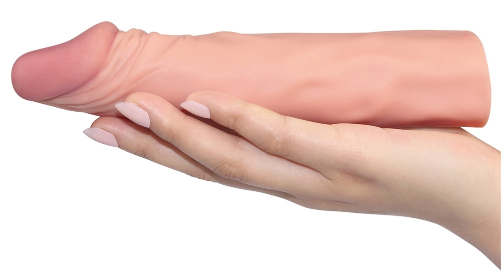 Lovetoy - X-Tender 陰莖套 7.5" - 肉色 Lovetoy - X-Tender 陰莖套 7.5" - 肉色 照片-4