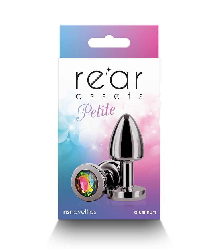 Elevate your anal play experience with NS Novelties' lig... NS Novelties - Rear Assets Petite Plug - Black photo-3