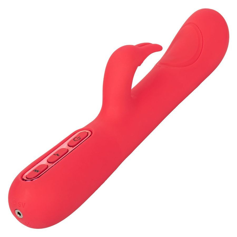 With 2 times the powerful thumping action, the thrilling Thr... CEN - Throb Pulse Vibe - Red photo-8