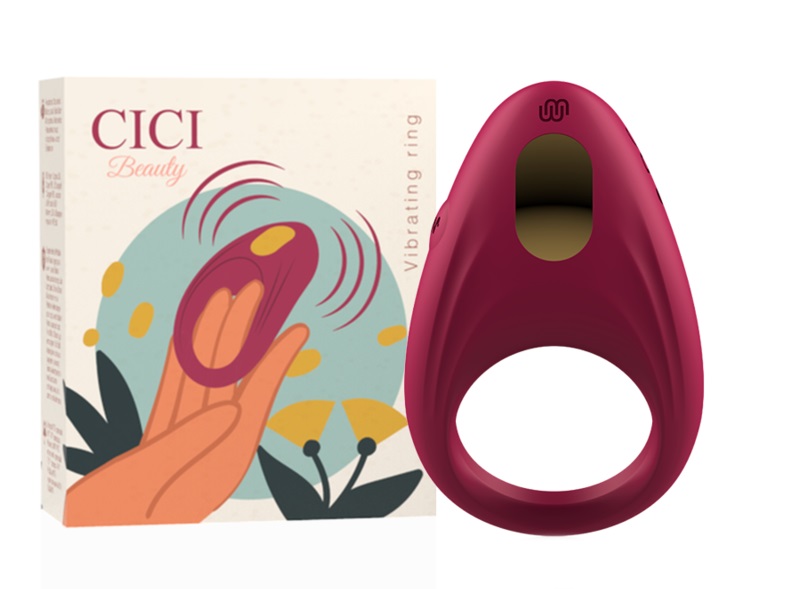Here comes a sweet gift for your best friend! This donut dis... Cici Beauty - Premium Silicone Vibro Ring photo-8