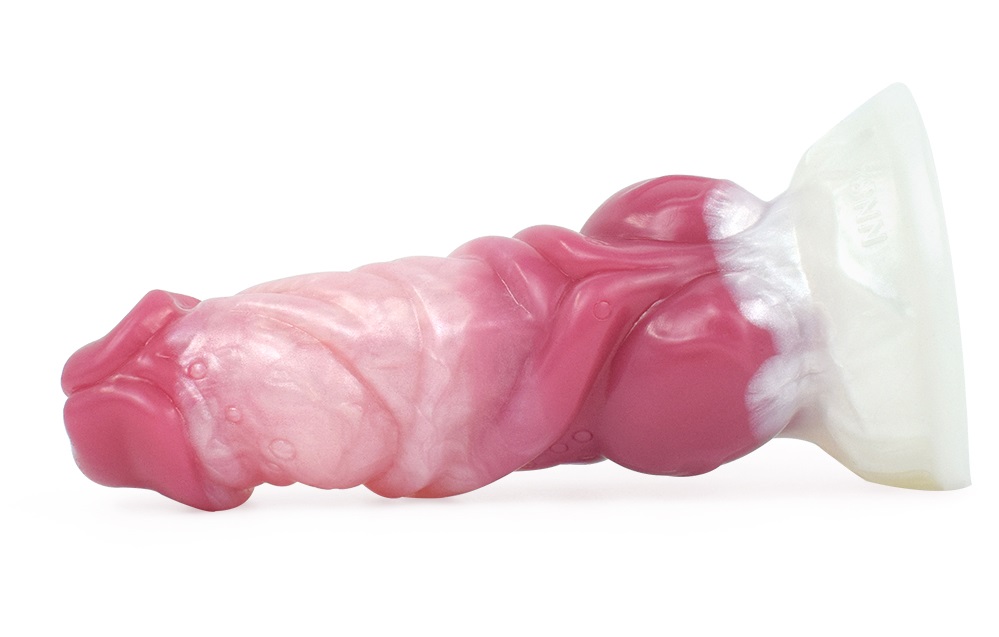 Material:silicone
Intotal L: 17.5cm
Insert L: 15cm
Diameter... FAAK - Demon Wolf Randy Strap-On - Rosy photo-8