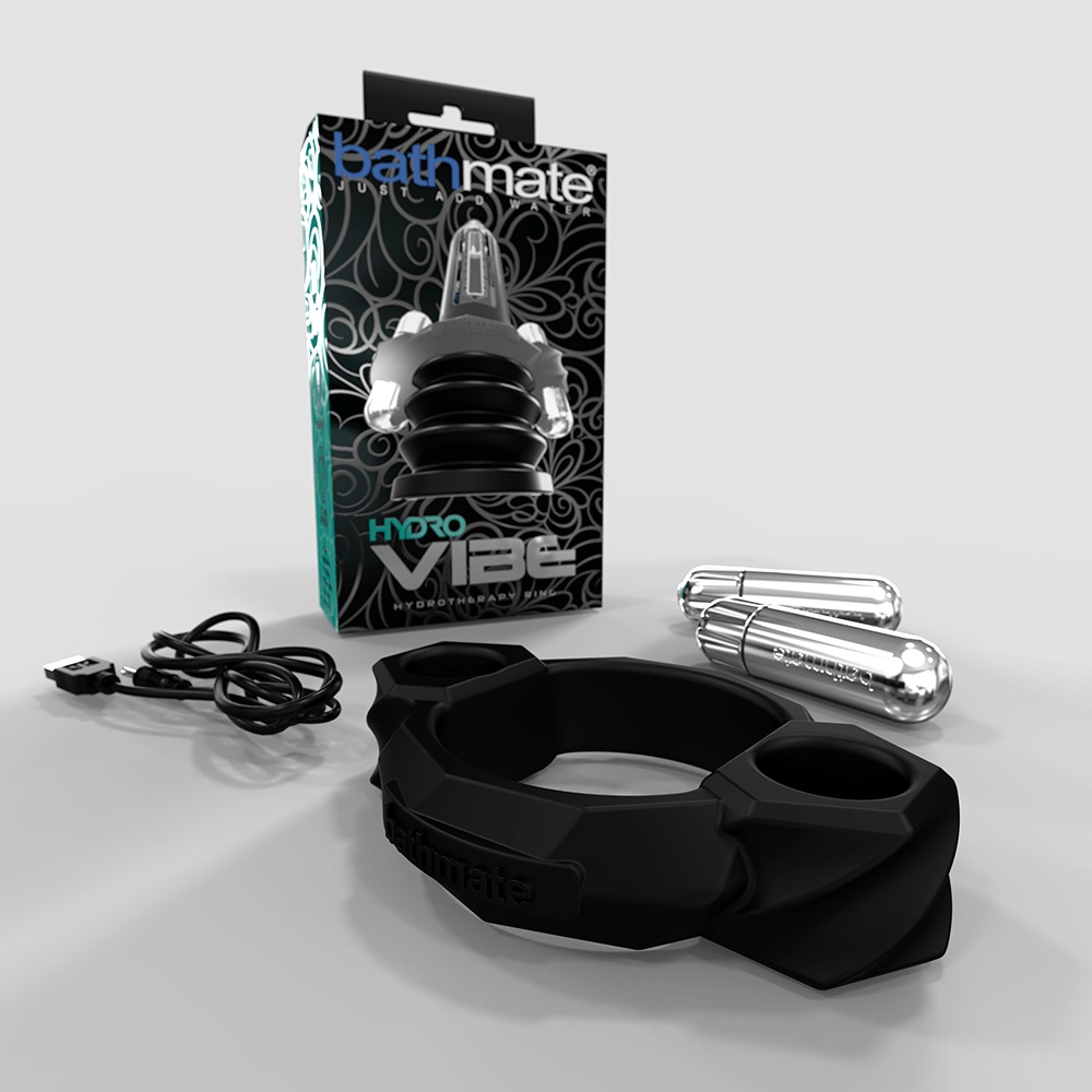 Add an all-new level of performance for your Bathmate Hydrop... Bathmate - Hydro Vibe Ring - Black photo-7