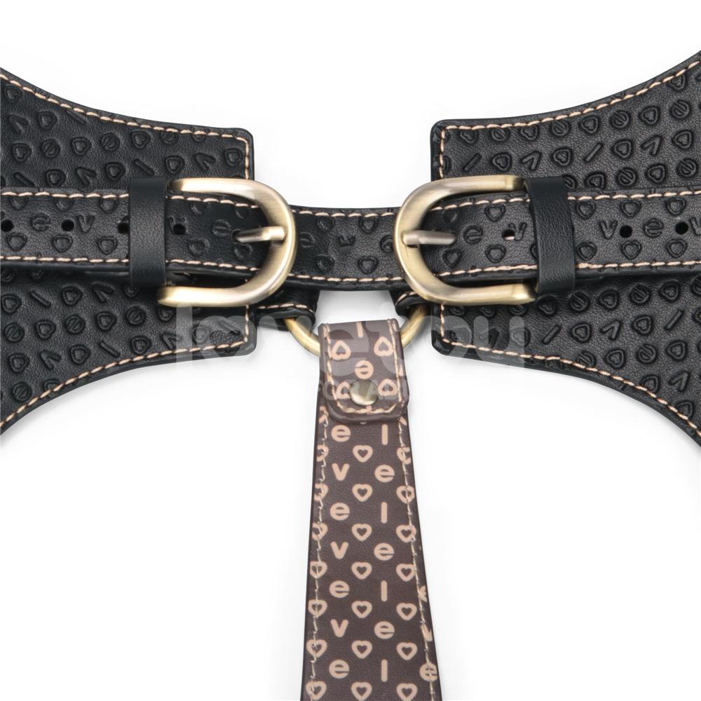 Unleash the essence of edgy luxury with our Rebellion Reign ... Lovetoy - Rebellion Reign Full Body Harness - Black photo-14