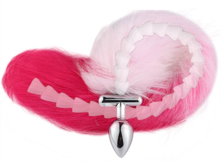 Size: Length 38-45cm
Material: Tail+aluminium alloy MT - Screwed Tail Plug with Cat Ears - Pink photo-5