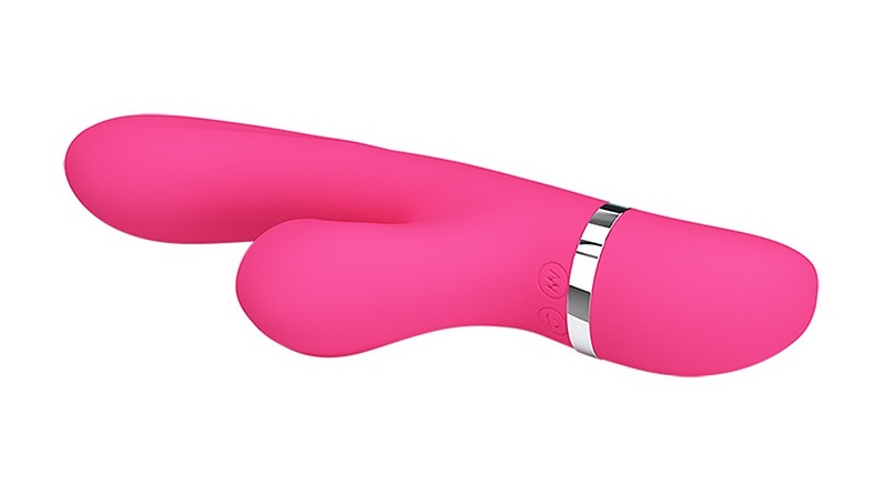 Do you wish that you could recreate that incredible feeling ... Pretty Love - Willow Rabbit Vibrator w Sucking - Pink photo-3