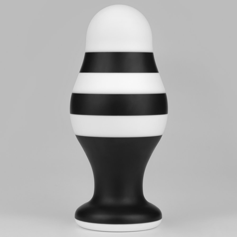 Designed to curve into your body, Crafted from finest silico... Lovetoy - 6.5" X-Missioner Butt Plug photo-3