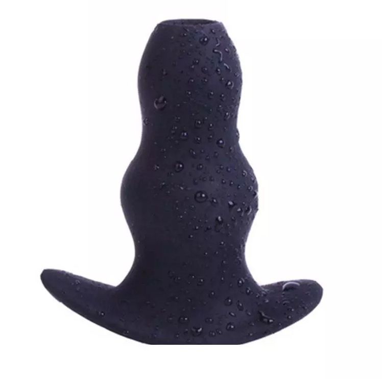 Silicone anal plug hollow
L: 97mm Max Φ: 45mm N.W.: 86g MT - Hollow Anal Plug M - Black photo-6
