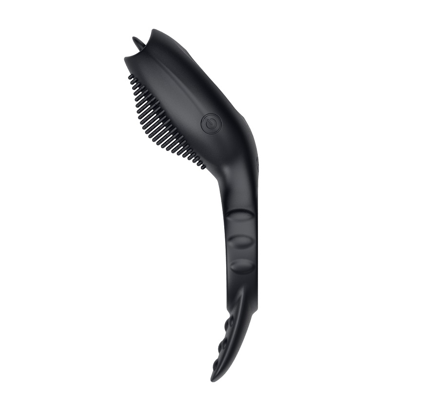 10 Kinds of vibration
10 Kinds of licking
Vibration at multi... Secwell - Vibro Ring w Clit Stimulator - Black photo-2
