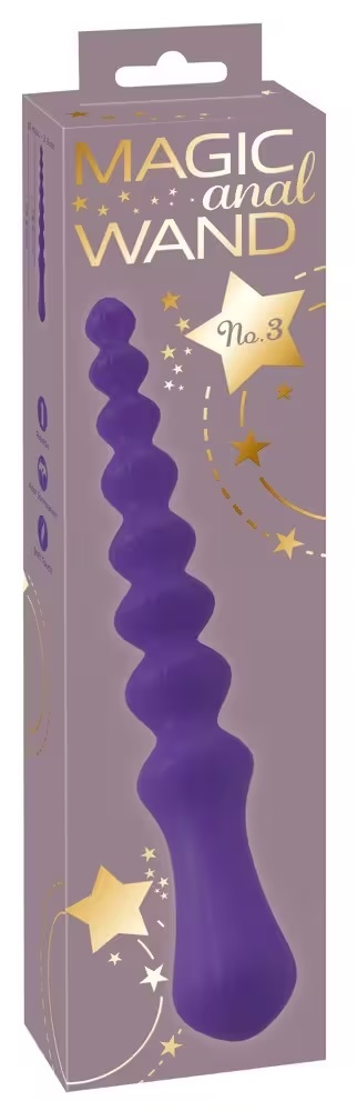 The wand for magical anal fun!
The long, narrow anal wand, M... You2Toys - Magic Anal Beads #3 - Purple photo-8