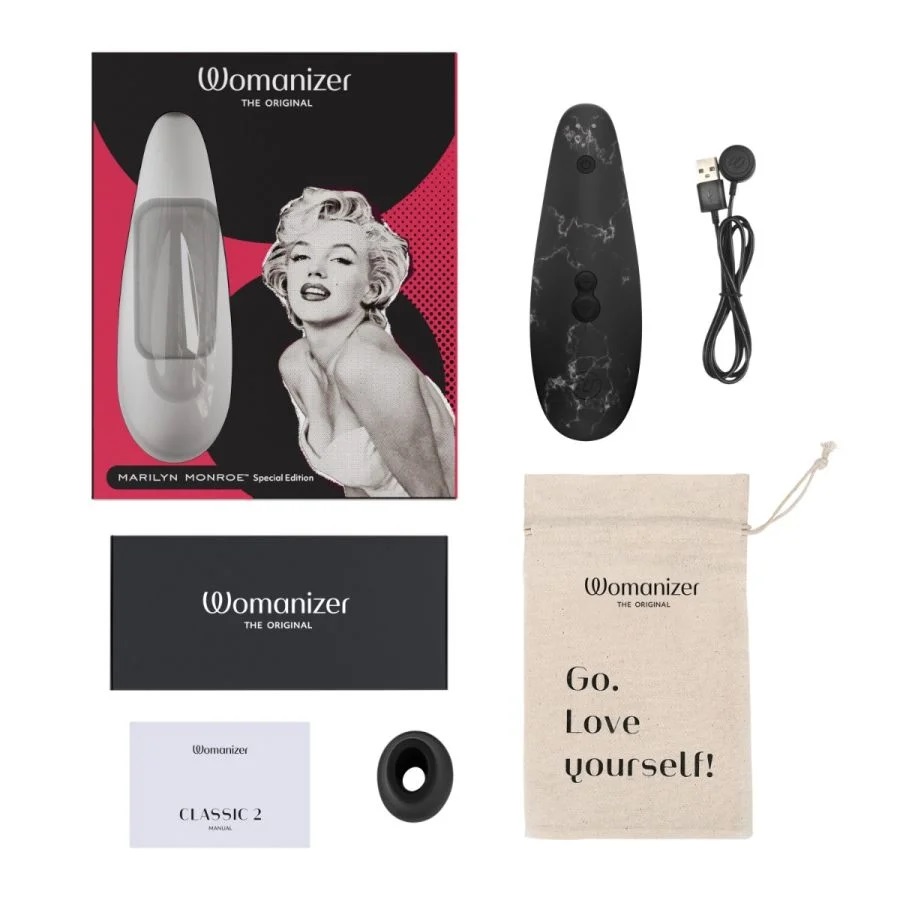 Womanizer x Marilyn Monroe Special Edition offers you a mome... Womanizer - Marilyn Monroe Classic 2 - Black photo-14
