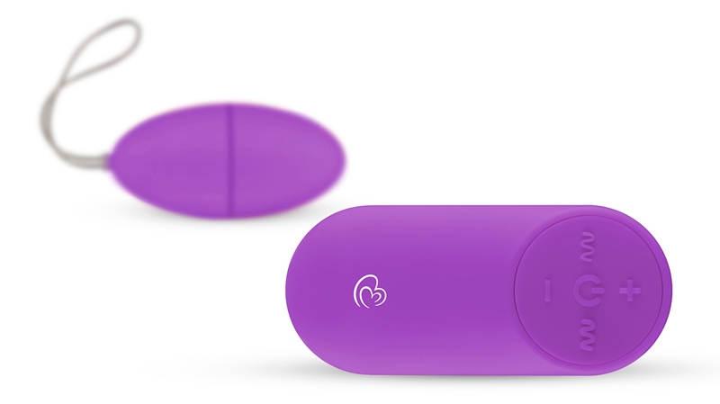 Take foreplay to a higher level with this sensational vibrat... Easytoys - Remote Control Vibro Egg - Purple photo-2