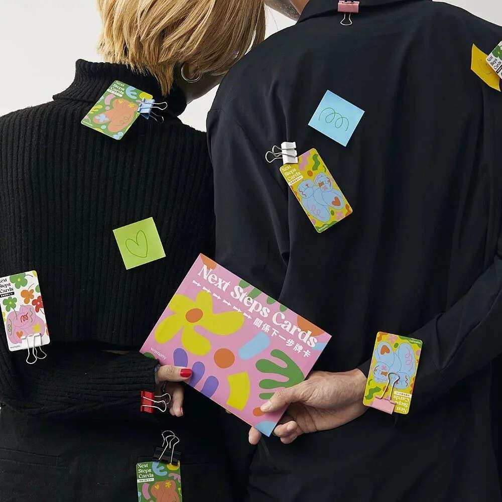 In a relationship, after a long time, you will always start ... Womany - Next Steps Card Game photo-4