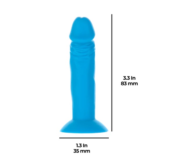 These miniature dildos from Addiction now come in fun size! ... Addiction - 3.3” Dildo Silly Willy photo-9