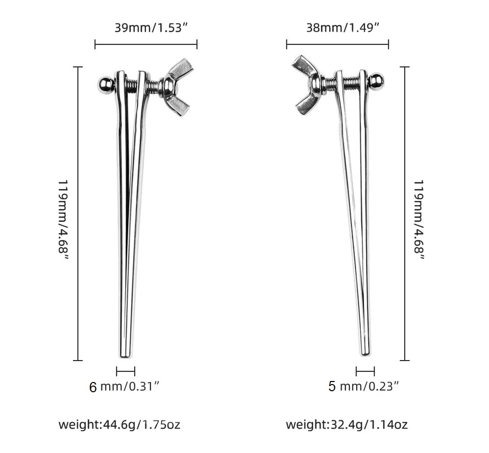 Adjustable urethral catheter plug for BDSM play
Material: S... MT - Hollow Penis Plug 6mm - Silver photo-7