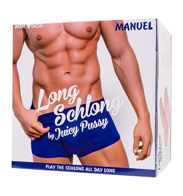 Male torso with a strong penis and a narrow anus Manuel is a... Juicy Pussy - Manuel Masturbator - Skin photo-14