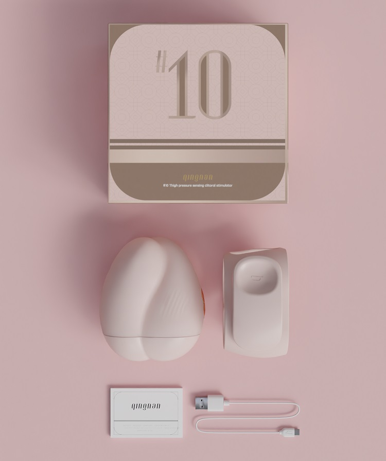 We know that many girls’ first experience of self-pleasure b... Qingnan - Sensing Clit Stimulator #10 - Flesh Pink photo-22