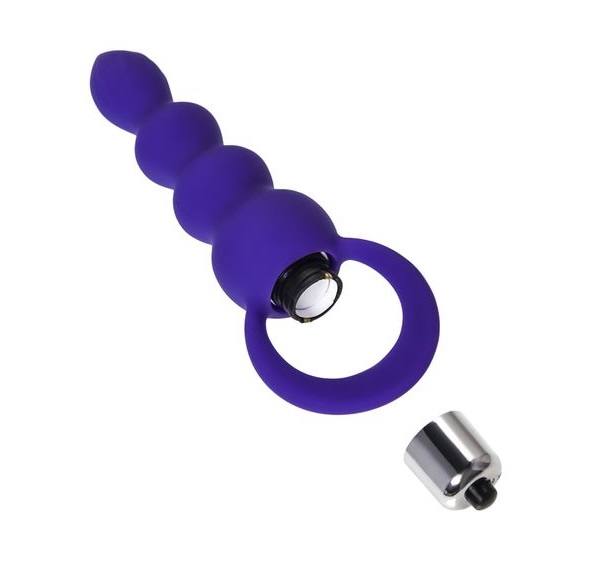 A miniature size suits a novice even. Beaded tip provides a ... ToDo - Twisty Vibro Plug - Purple photo-5