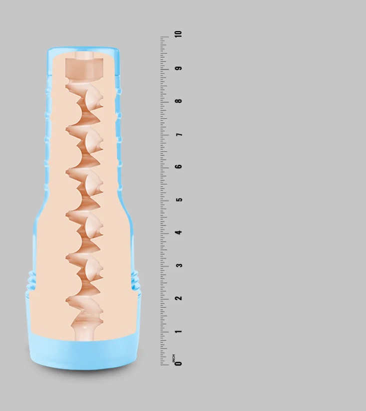 Designed with a squeezing snug grip and wavy, craggy peaks, ... Fleshjack - Dante Colle Rugged Masturbator photo-2