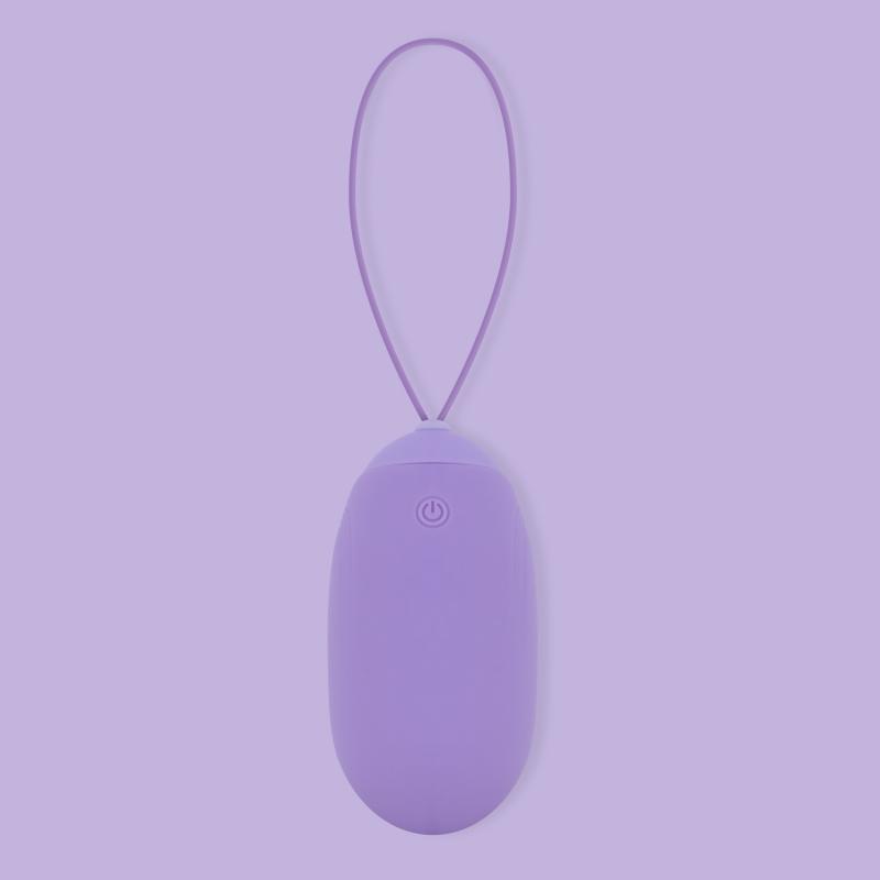 This fantastic XL vibrating egg from the Easytoys collection... Luv Egg - Vibro Egg XL - Purple photo-4