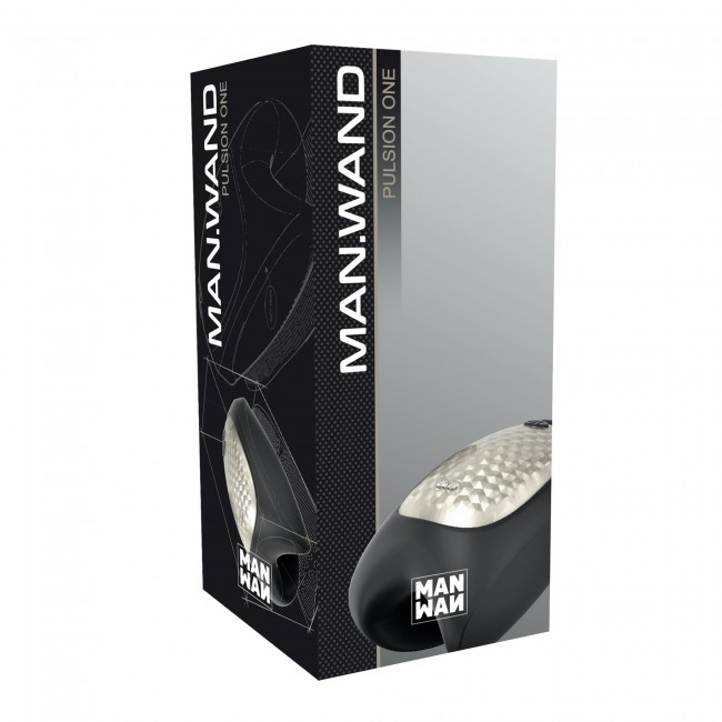 Made for new sensation lovers, Man.Wand Pulsion One is a mas... Man.Wand - Pulsion One Masturbator - Black photo-10