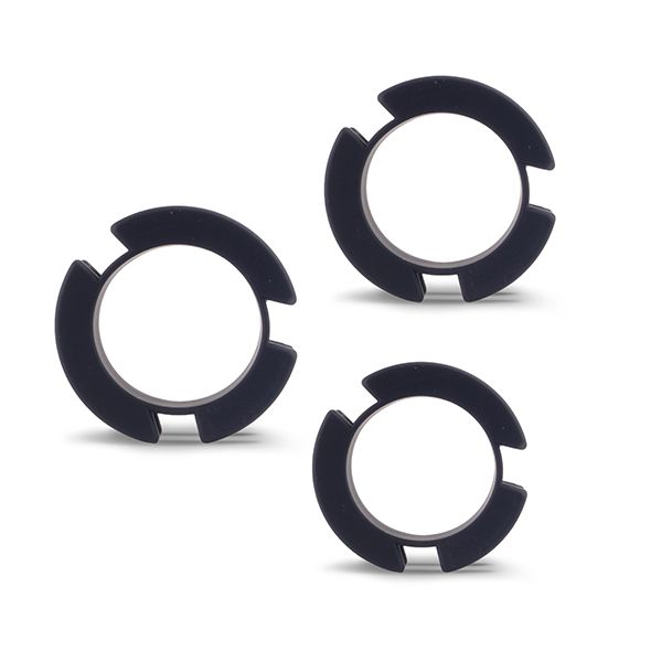 Abstinence leads to higher and more intense levels of excite... Lock-a-Willy - Silicone Chastity Device - Black photo-6