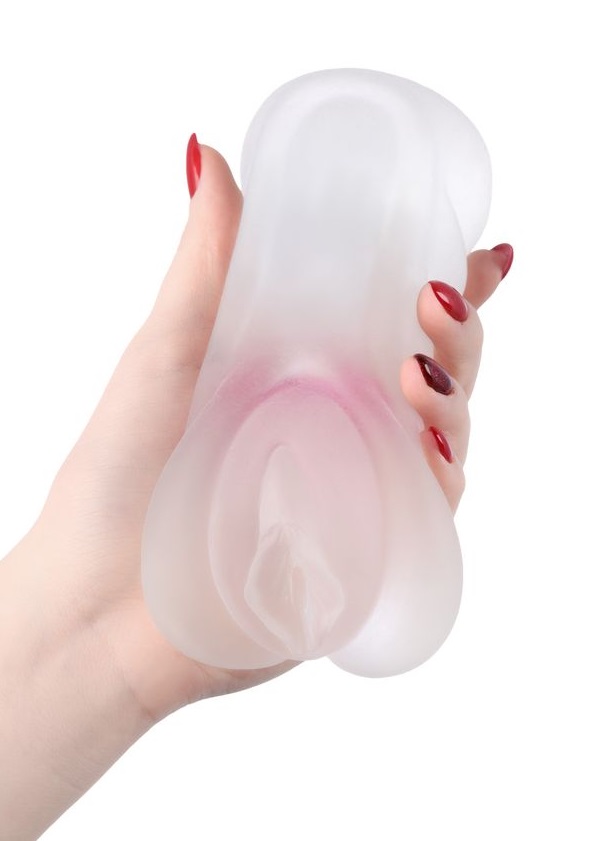 This delicate rose answers your expectations for tenderness ... Juicy Pussy - Crystal Rose Masturbator - Clear photo-3