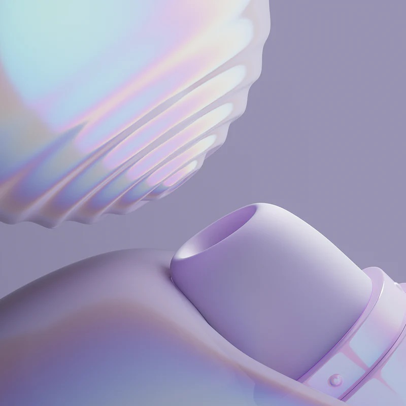 LIA Suction Massager, Is a un iquely designed, elegant perso... Zalo - Lia Suction Massager - Lavender Purple photo-6