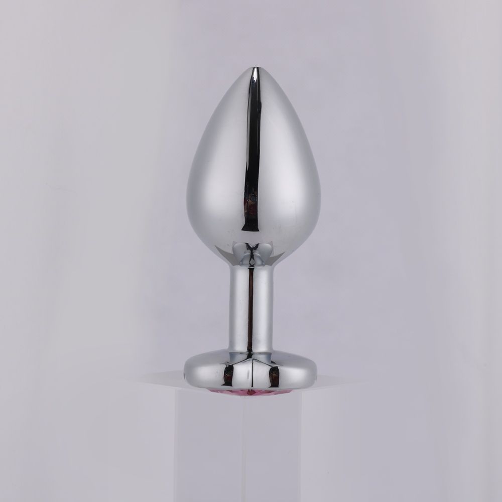 MT - Anal Plug 85x33mm - Silver photo-2