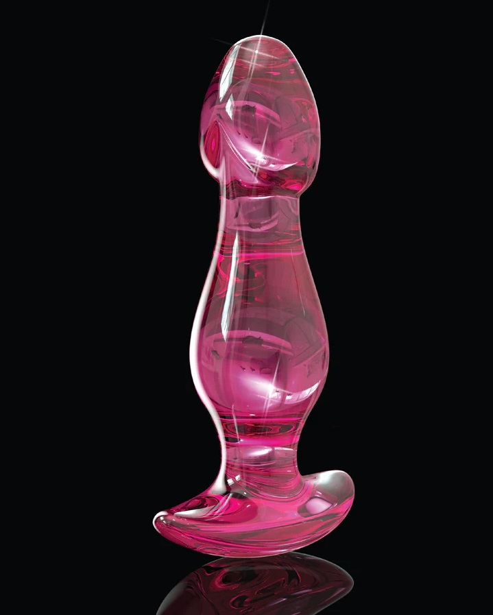 Elegant, upscale, and hand-crafted with amazing attention‚ t... Icicles - Anal Plug No.73 - Pink photo-3