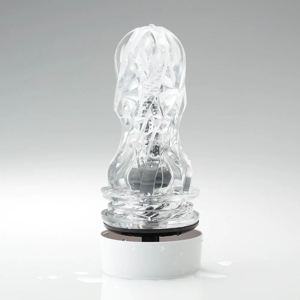 TENGA AERO 全新研發嘅撥盤結構,有2 款不同刺激紋路嘅款式,您可依照喜好調整 10 段吸吮力、緊緻度,享受纏繞... Tenga - AERO 撥盤式氣吸杯 (銀灰環) 照片-2