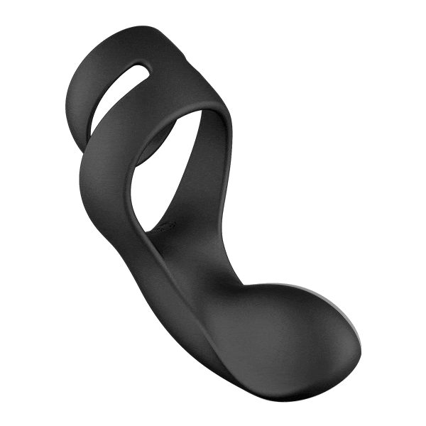 Benedict comes with a motor sure to leave you weak in the kn... SVAKOM - Benedict Double Ring Perineum Stimulator - Black photo-3