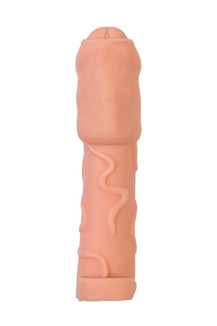 Turn your penis in an incredible source of pleasure with XLO... XLover - 16cm Uncut Penis Extender - Flesh photo-9