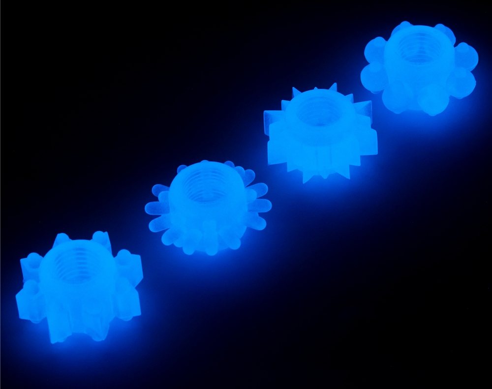 Illuminate your darkest pleasures with Lumino play penis rin... Lovetoy - Lumino Play Ring Set 4 pcs - Blue photo-10