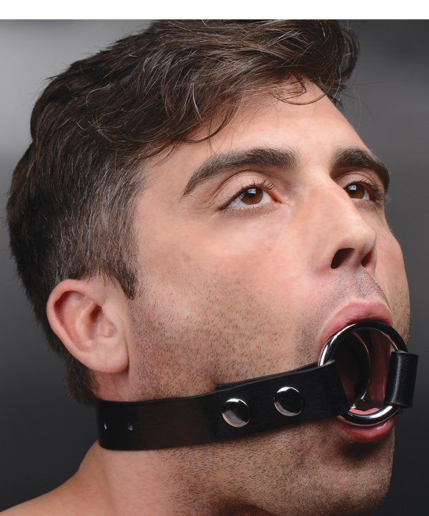 Elevate your sexual experience with your submissive or slave... Strict - Deep Throat Gag - Black photo-2