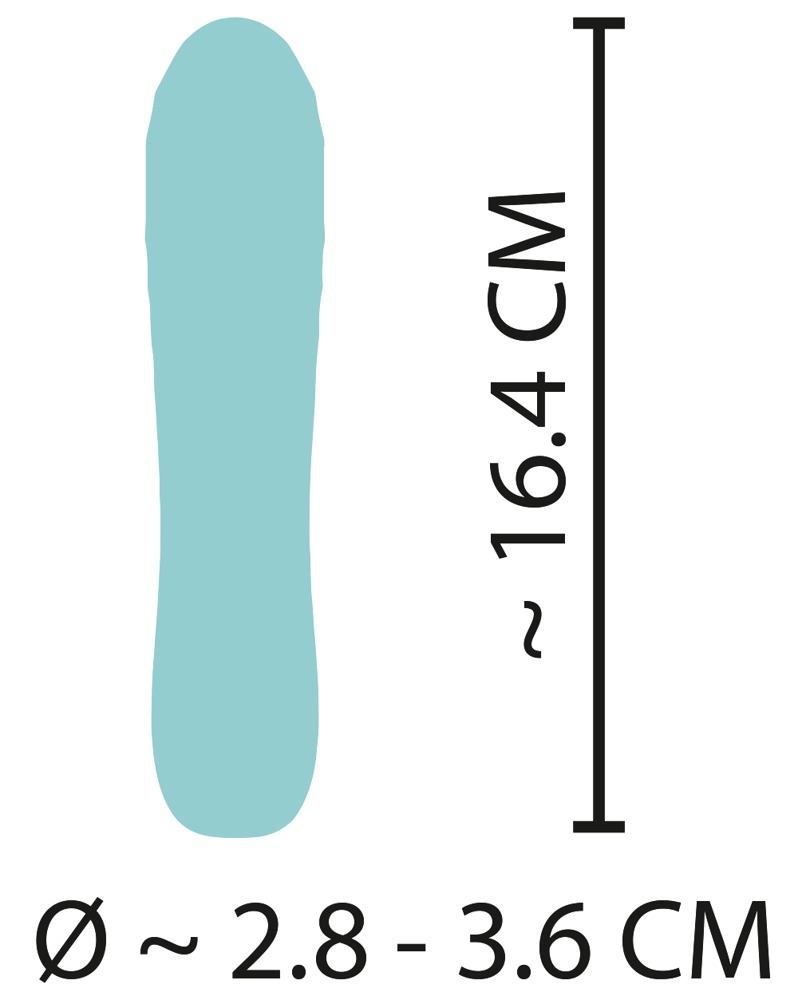 The cuddly, small vibrator for lots of pleasure!
The intens... Cuties - Straight Vibrator - Turquoise photo-7